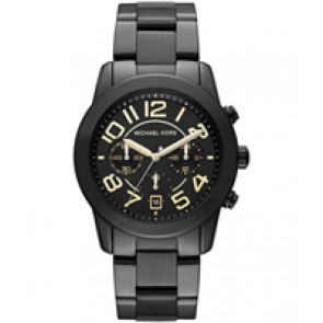 Bracelet de montre Michael Kors MK5858 Acier Noir 22mm