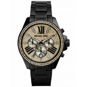 Bracelet de montre Michael Kors MK5961 Acier Noir
