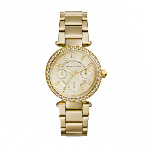 Bracelet de montre Michael Kors MK6056 Acier Plaqué or 16mm