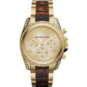 Bracelet de montre Michael Kors MK6094 Acier Bicolore 20mm