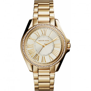Bracelet de montre Michael Kors MK6184 Acier Plaqué or 18mm
