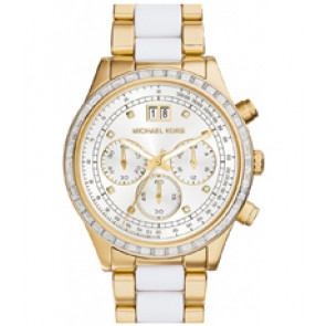 Bracelet de montre Michael Kors MK6189 Acier Bicolore 20mm