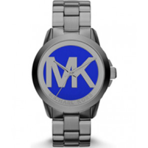 Bracelet de montre Michael Kors MK6217 Acier Gris anthracite 20mm