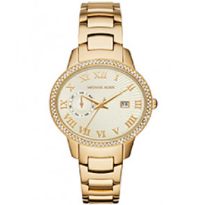 Bracelet de montre Michael Kors MK6227 Acier Plaqué or 18mm