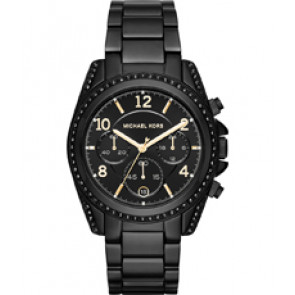 Bracelet de montre Michael Kors MK6283 Acier Noir 20mm