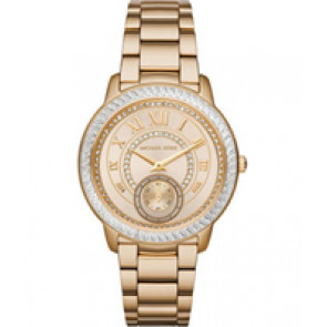 Bracelet de montre Michael Kors MK6287 Acier inoxydable Plaqué or 20mm