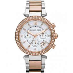 Bracelet de montre Michael Kors MK6301 Acier Bicolore 20mm