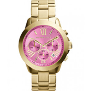Bracelet de montre Michael Kors MK6340 Acier Plaqué or 20mm