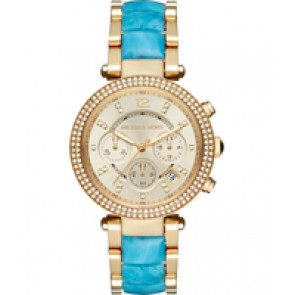 Bracelet de montre Michael Kors MK6364 Acier Bicolore 20mm