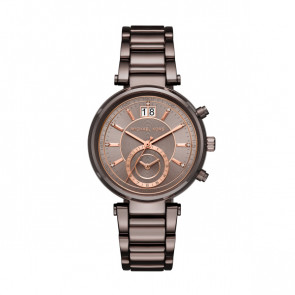 Bracelet de montre Michael Kors MK6393 Acier Brun 20mm