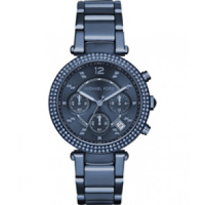 Bracelet de montre Michael Kors MK6418 Acier Bleu 20mm