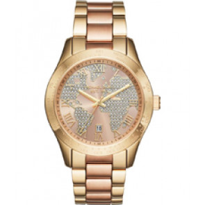 Bracelet de montre Michael Kors MK6476 Acier Bicolore 22mm