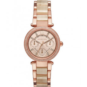 Bracelet de montre Michael Kors MK6512 Acier Beige 16mm