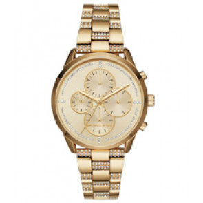 Bracelet de montre Michael Kors MK6519 Acier Plaqué or 20mm