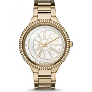 Bracelet de montre Michael Kors MK6550 Acier Plaqué or 18mm