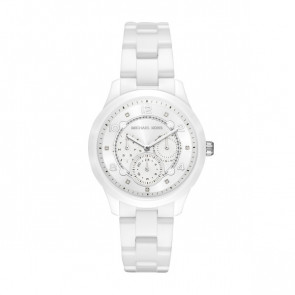 Bracelet de montre Michael Kors MK6617 Céramique Blanc 7mm