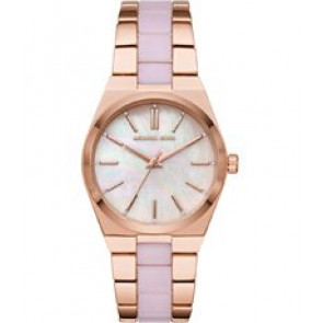 Bracelet de montre Michael Kors MK6652 Acier inoxydable Rosé 22mm