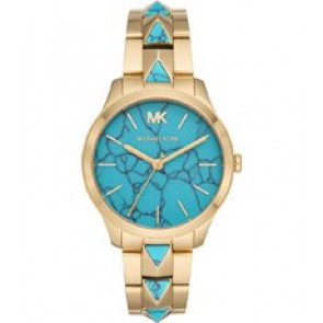 Bracelet de montre Michael Kors MK6670 Acier inoxydable Plaqué or 18mm