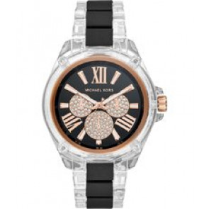 Bracelet de montre Michael Kors MK6676 Silicone Bicolore 20mm