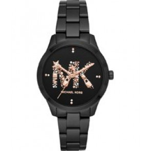 Bracelet de montre Michael Kors MK6683 Acier Noir 18mm