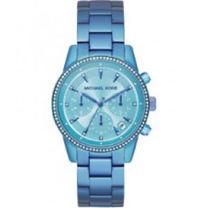 Bracelet de montre Michael Kors MK6684 Acier Bleu 18mm
