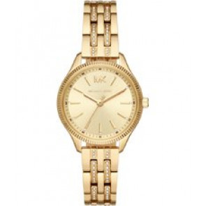 Bracelet de montre Michael Kors MK6739 Acier inoxydable Plaqué or 16mm