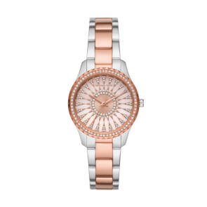 Bracelet de montre Michael Kors MK6894 Acier inoxydable Bicolore 16mm