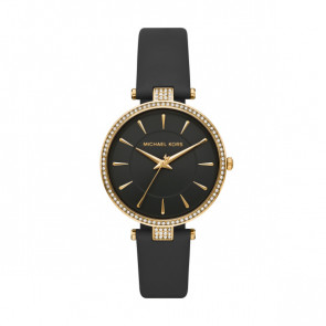 Bracelet de montre Michael Kors MK7170 Cuir Noir 16mm