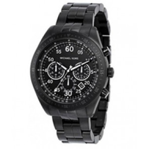 Bracelet de montre Michael Kors MK8139 Acier Noir 22mm