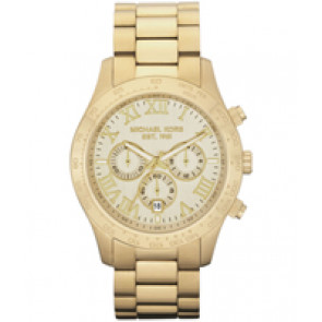 Bracelet de montre Michael Kors MK8214 Acier Plaqué or 22mm