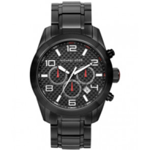 Bracelet de montre Michael Kors MK8219 Acier Noir 22mm