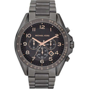 Bracelet de montre Michael Kors MK8255 Acier Gris anthracite 24mm