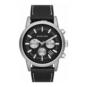 Bracelet de montre Michael Kors MK8310 Cuir Noir 21mm