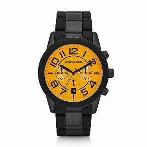 Bracelet de montre Michael Kors MK8328 Acier Noir