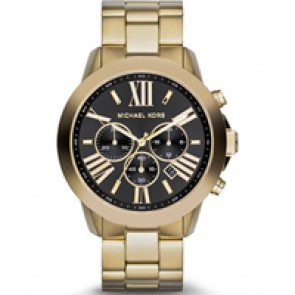 Bracelet de montre Michael Kors MK8335 Acier Plaqué or 24mm