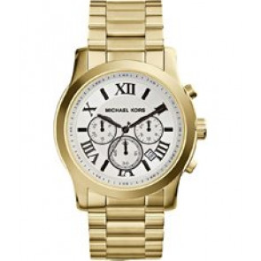 Bracelet de montre Michael Kors MK8345 Acier Plaqué or 22mm
