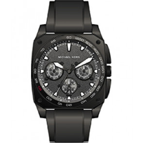 Bracelet de montre Michael Kors MK8390 Silicone Noir 26mm