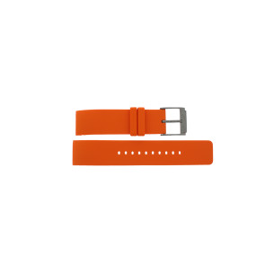 Bracelet de montre Michael Kors MK8411 Silicone Orange 22mm