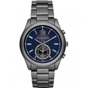 Bracelet de montre Michael Kors MK8418 Acier Gris anthracite 22mm