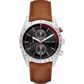 Bracelet de montre Michael Kors MK8439 Cuir Brun 22mm