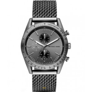 Bracelet de montre Michael Kors MK8463 Acier Gris anthracite 22mm