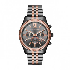 Bracelet de montre Michael Kors MK8561 Acier Gris anthracite 22mm