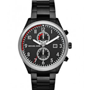 Bracelet de montre Michael Kors MK8575 Acier Noir 22mm