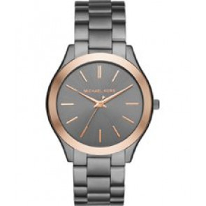 Bracelet de montre Michael Kors MK8576 Acier Gris anthracite 22mm