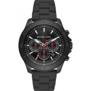 Bracelet de montre Michael Kors MK8667 Acier Noir 22mm