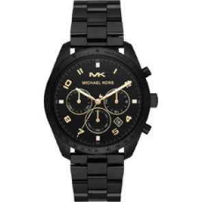 Bracelet de montre Michael Kors MK8684 Acier Noir 22mm