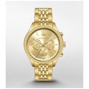 Bracelet de montre Michael Kors MK8693 Acier Plaqué or 18mm