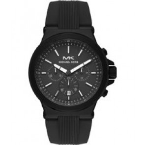Bracelet de montre Michael Kors MK8729 Silicone Noir 26mm