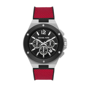 Bracelet de montre Michael Kors MK8943 Nylon Rouge