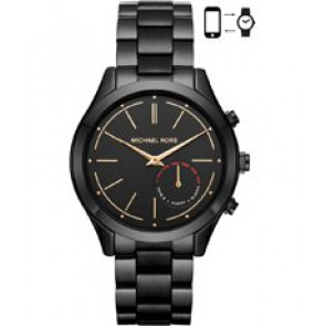 Bracelet de montre Michael Kors MKT4003 Acier Noir 20mm
